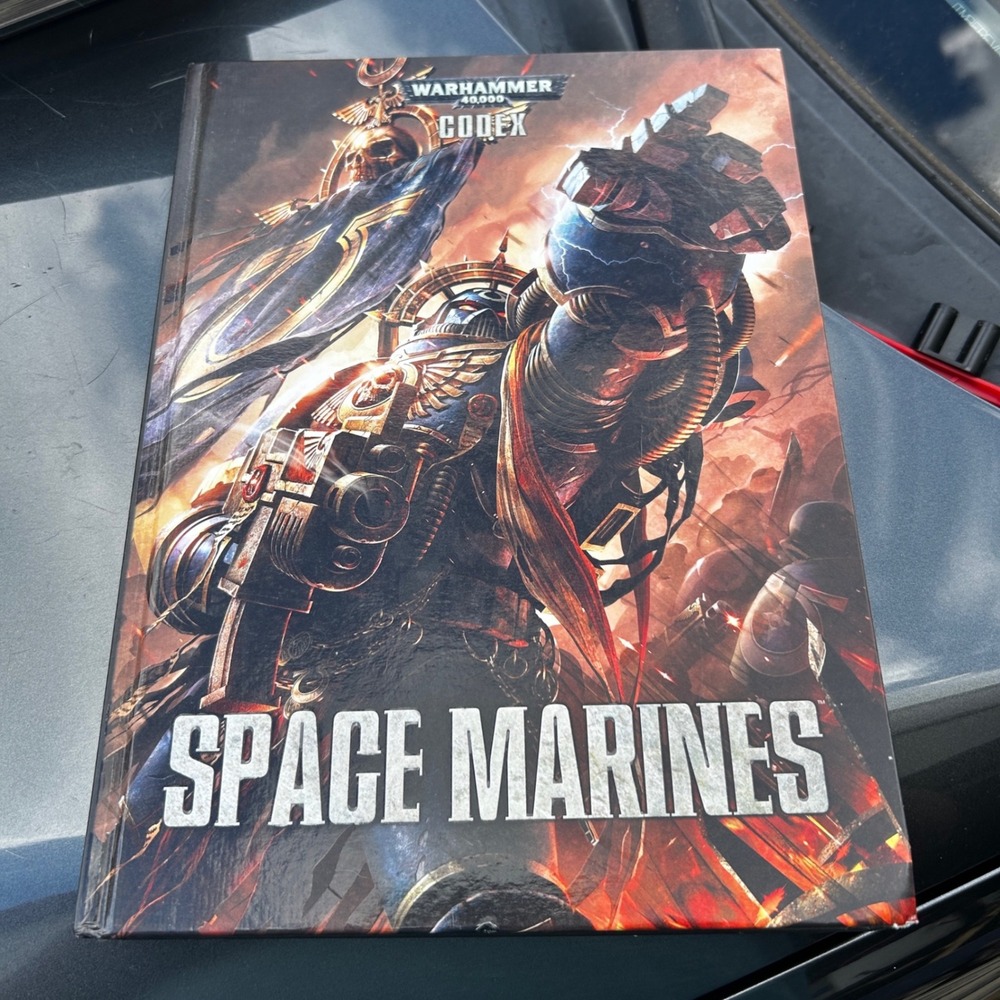 Warhammer 40k Codex Space Marines Hardcover Games Workshop 9781782530763